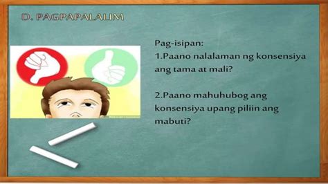 slogan para sa konsensya|Grade 7 Edukasyon sa Pagpapakatao Modyul: Ang Konsensya at .